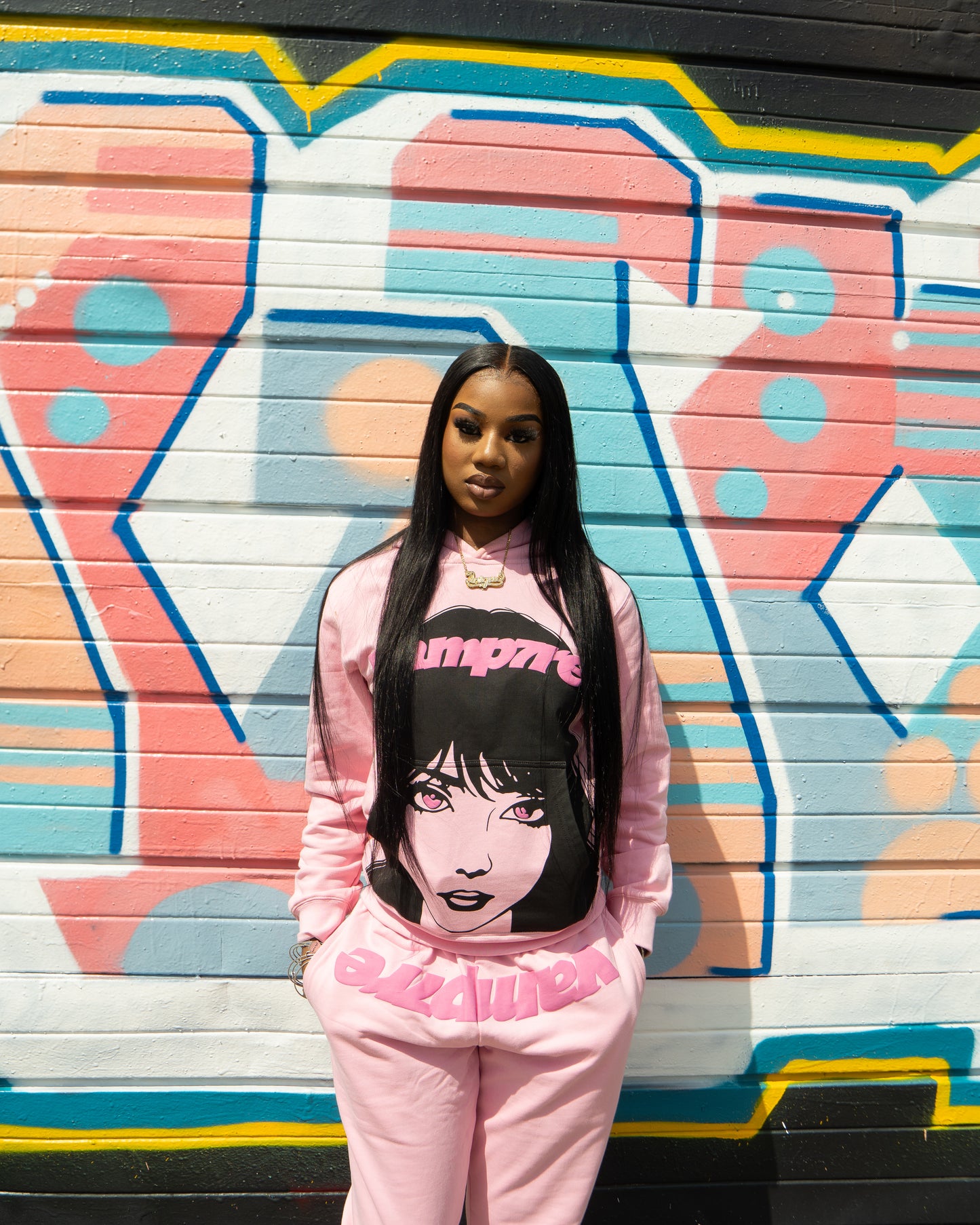 Pink Vamp Hoodie